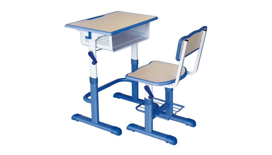 旋转式升降课桌椅 RH-C024