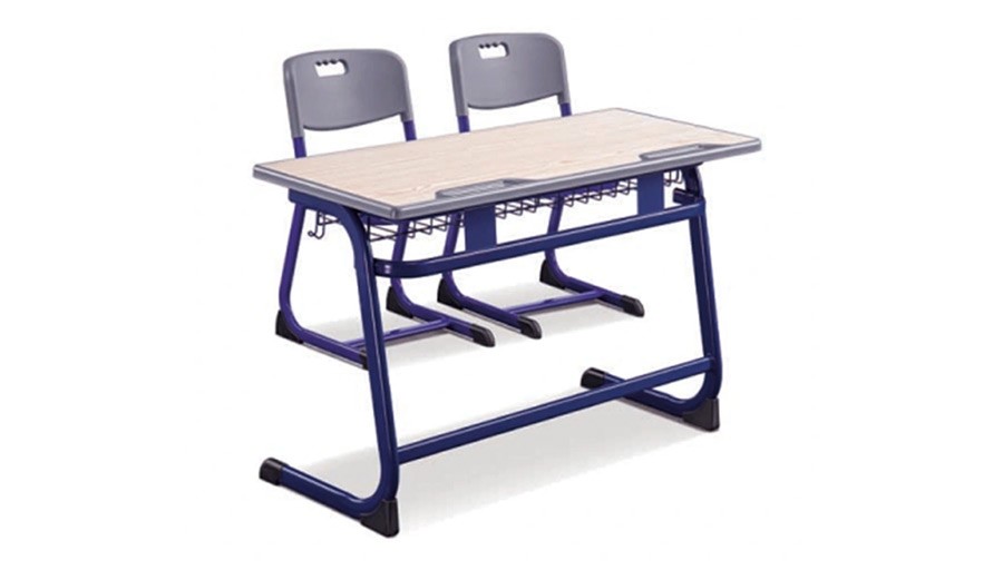 C型固定式课桌椅 RH-C019
