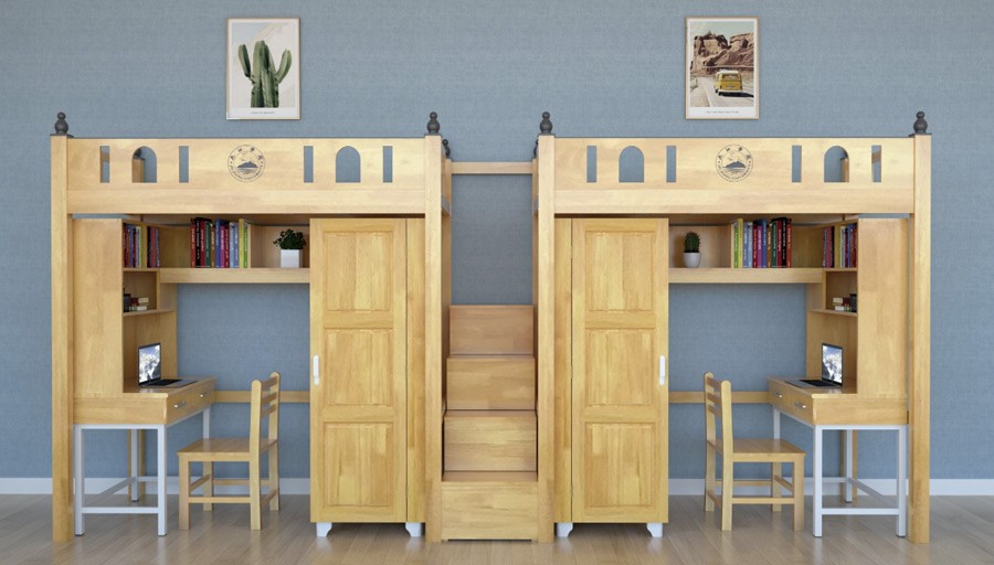 实木中梯组合床 RH-B040