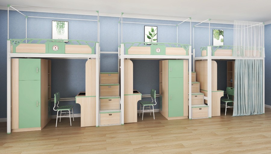 Three-person ladder combination bed RH-B015