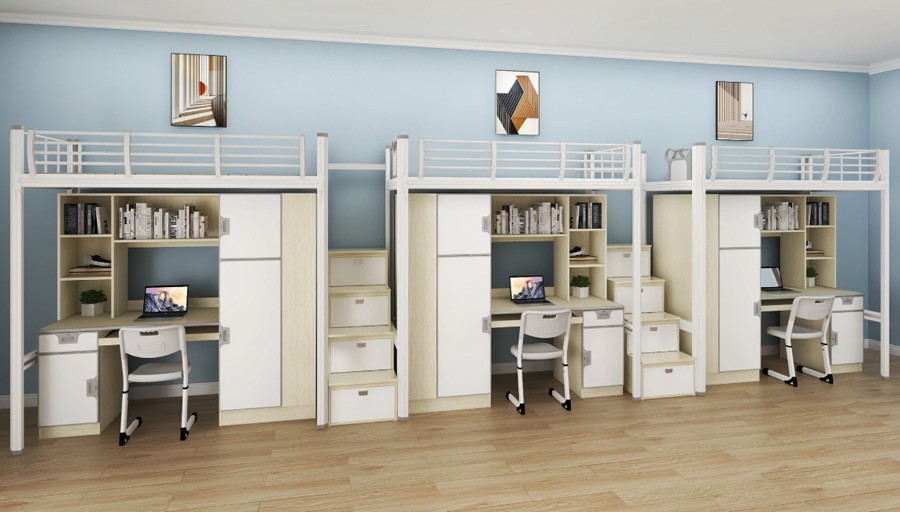 Three-person ladder combination bed RH-B016