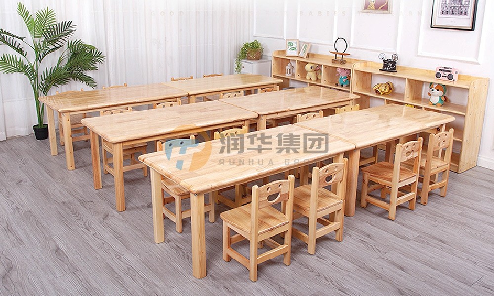 实木幼儿桌椅